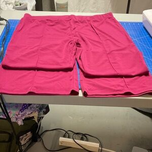 Women's Fuchsia Straight Leg Pants